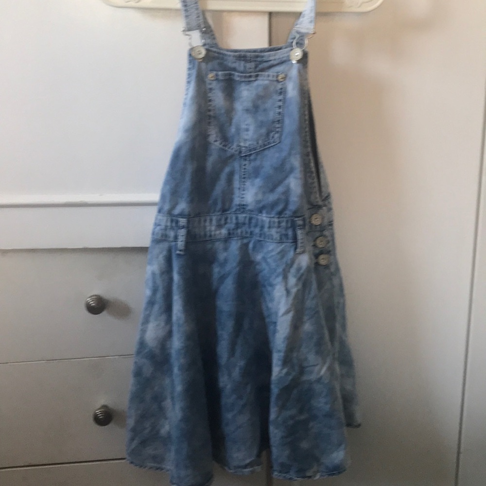Girls denim dress